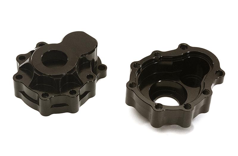 C27975BLACK Billet Alloy Portal Outer Housings for Traxxas TRX-4 Scale & Trail Crawler - Image 1