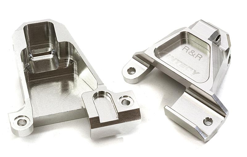 C27977SILVER Billet Machined Rear Shock Tower for Traxxas TRX-4 (82024-4, 82056-4 & 82066-4) - Image 1