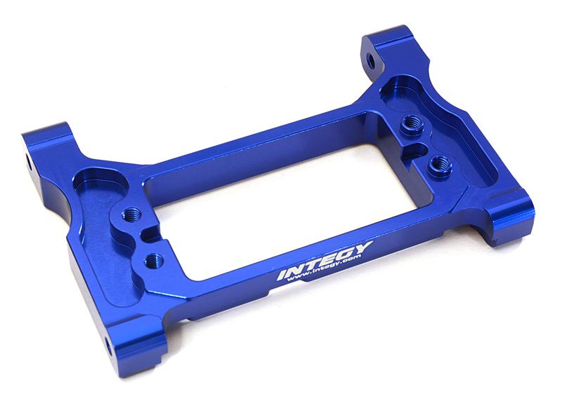 C27978BLUE Billet Alloy Front Steering Servo Mount for Traxxas TRX-4 Scale & Trail Crawler - Image 1