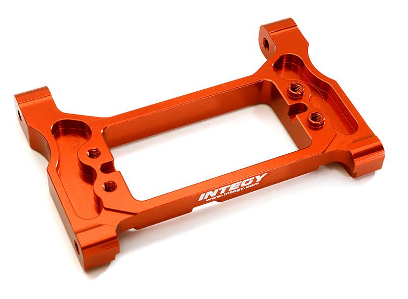 C27978RED Billet Alloy Front Steering Servo Mount for Traxxas TRX-4 Scale & Trail Crawler - Image 1