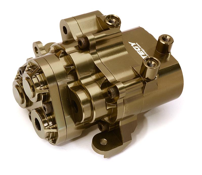 C27993GREY Billet Machined Center Gearbox Housings for Traxxas TRX-4 Crawler 82056-4 8291 - Image 1