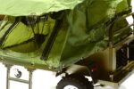 Alloy Realistic Model Camping Trailer w/Roof Top Tent for 1/10 RC 390x195x175mm - Image 11