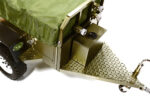 Alloy Realistic Model Camping Trailer w/Roof Top Tent for 1/10 RC 390x195x175mm - Image 4