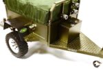 Alloy Realistic Model Camping Trailer w/Roof Top Tent for 1/10 RC 390x195x175mm - Image 5