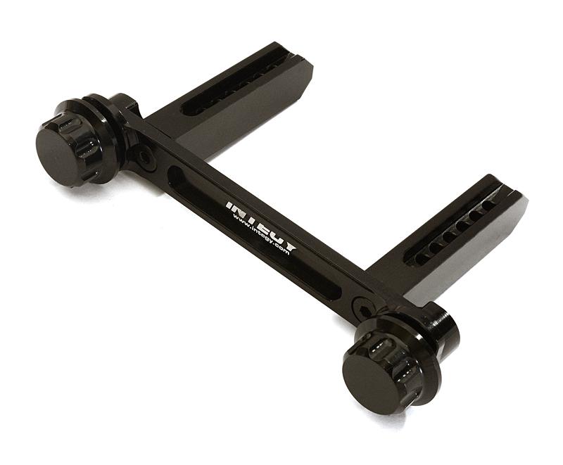 C27998BLACK Adjustable Front Body Mount & Post Set for Traxxas TRX-4 Scale & Trail Crawler - Image 1