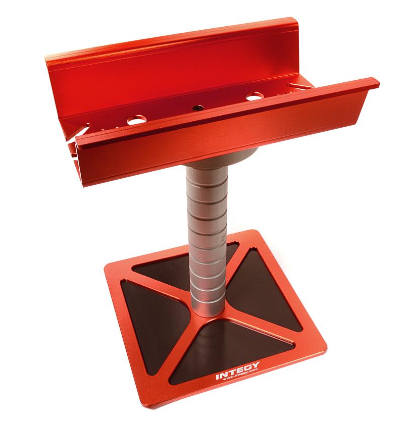 C28006RED Red Professional Car Stand Workstation for HPI Baja 5B, 5B2.0, 5T & 5SC Models - Image 1