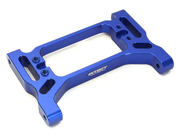 C28046BLUE Billet Alloy Front Steering Servo Mount for Traxxas TRX-4 Scale & Trail Crawler - Image 1