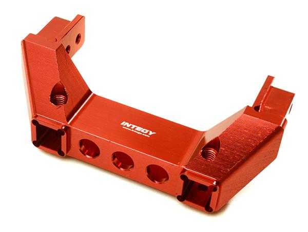 C28049RED Billet Machined Alloy Rear Bumper Mount for Traxxas TRX-4 Scale & Trail Crawler - Image 1