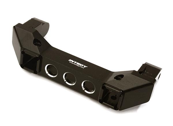 C28050BLACK Billet Machined Alloy Front Bumper Mount for Traxxas TRX-4 Scale & Trail Crawler - Image 1