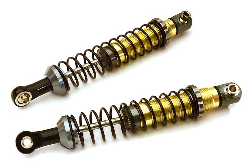 C28051GUN Billet Machined High Performance Shock (2) for Traxxas TRX-4 Scale Crawler - Image 1