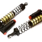 Rebound Adj Piggyback Shock (2) for Axial 1/10 & Off-Road Scale Crawler(L=114mm)