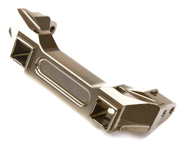 C28083GUN Billet Machined Alloy Front Bumper Mount for Traxxas TRX-4 Scale & Trail Crawler - Image 1