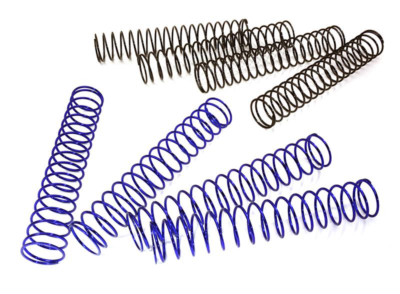 C28118 Speed Tune Suspension Spring Set for Axial 1/10 Yeti Rock Racer - 8 Pieces - Image 1