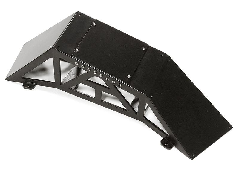 C28119BLACK Realistic Heavy-Duty Metal Display Ramp 300x75x80mm for 1/10 Scale Off-Road - Image 1