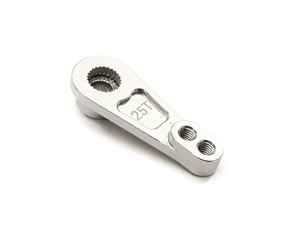 C28137SILVER Billet Machined Alloy Servo Horn 25T for Traxxas TRX-4 (r=18, 22.5mm) - Image 1