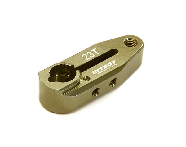 C28140GUN Billet Machined Alloy Servo Horn 23T for KO & JR Type Servo (r=20mm) - Image 1