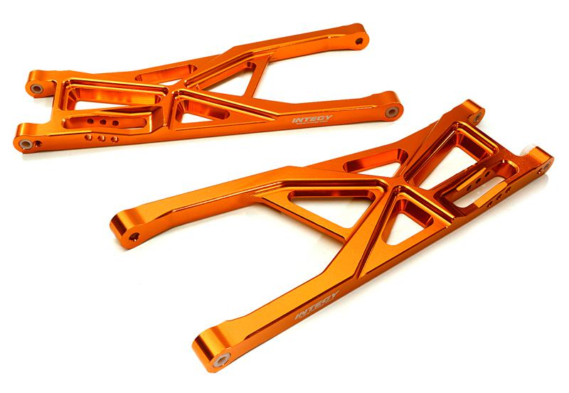 C28172ORANGE Billet Machined Rear Lower Suspension Arms for C28158 Suspension Kit - Image 1