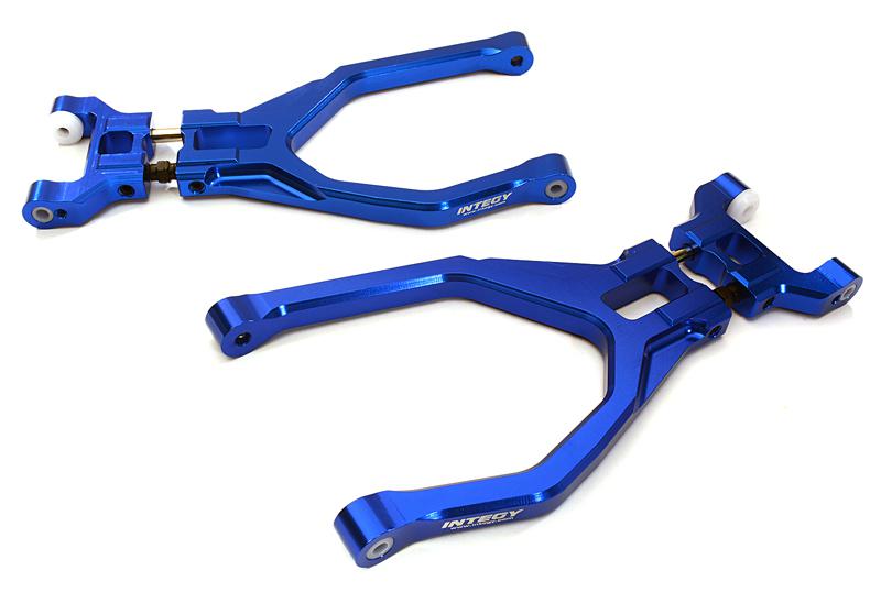C28173BLUE Billet Machined Rear Upper Suspension Arms for C28158 Suspension Kit - Image 1
