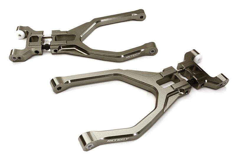 C28173GREY Billet Machined Rear Upper Suspension Arms for C28158 Suspension Kit - Image 1