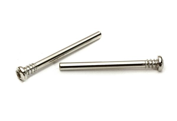 C28181SILVER HD Suspension Front Inner Pin Set (2) for 1/10 Slash 2WD & Stampede 2WD 2640 - Image 1