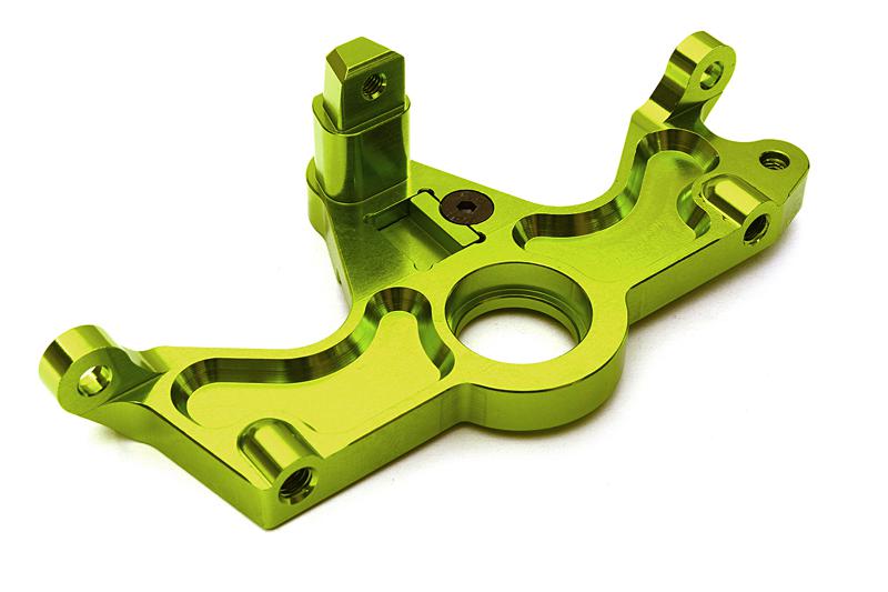 C28193GREEN Machined Motor Mount Block for 1/10 Stampede 4X4 & Slash 4X4 (non-LCG) 6860A - Image 1