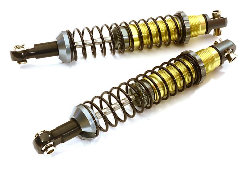 C28205GUN Billet Machined High Performance Shock (2) for Traxxas TRX-4 Scale Crawler - Image 1