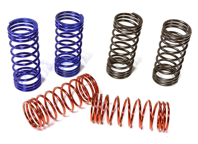 C28216 Speed Tune Suspension Front Spring Set (6) for Traxxas 1/10 Slash & Stampede - Image 1