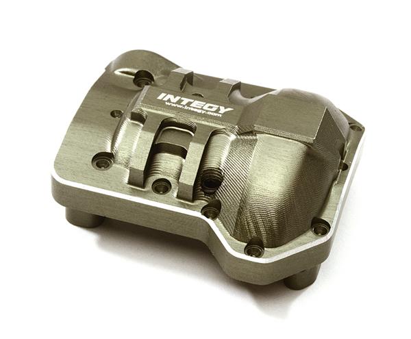 C28229GUN Billet Machined Alloy Differential Cover for Traxxas TRX-4 Scale & Trail Crawler - Image 1