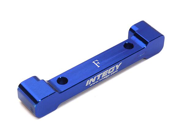 C28325BLUE Billet Machined Alloy Front Arm Mount for Traxxas 1/10 4-Tec 2.0 - Image 1