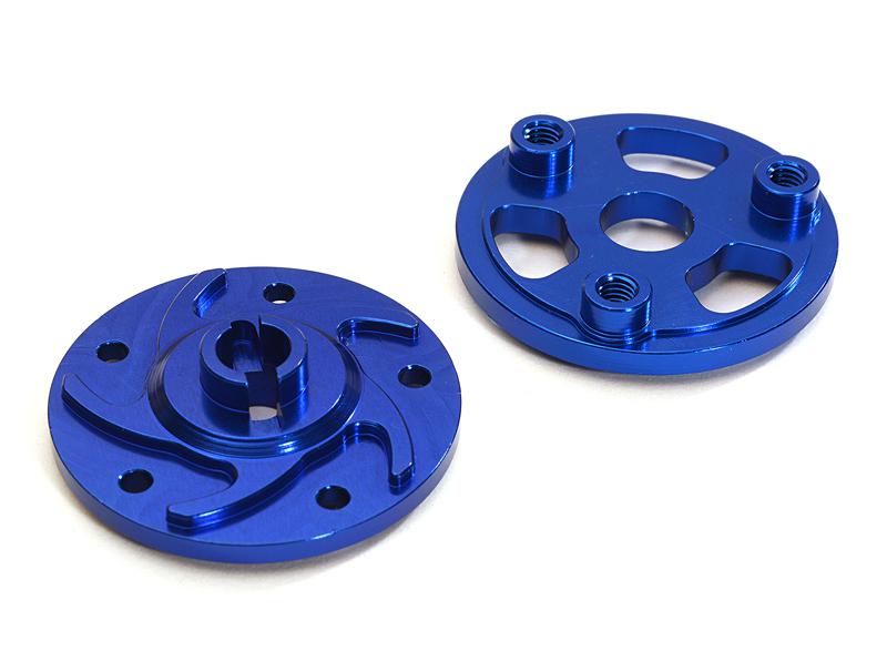 C28327BLUE Machined Slipper Pressure Plate & Hub for 1/10 Rustler 2WD, Stampede & Others - Image 1