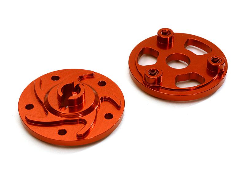 C28327RED Machined Slipper Pressure Plate & Hub for 1/10 Rustler 2WD, Stampede & Others - Image 1