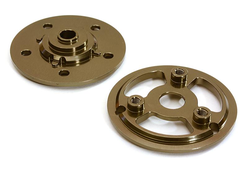 C28328GREY Machined Slipper Pressure Plate & Hub for 1/10 Summit & E-Maxx Brushless 6538 - Image 1