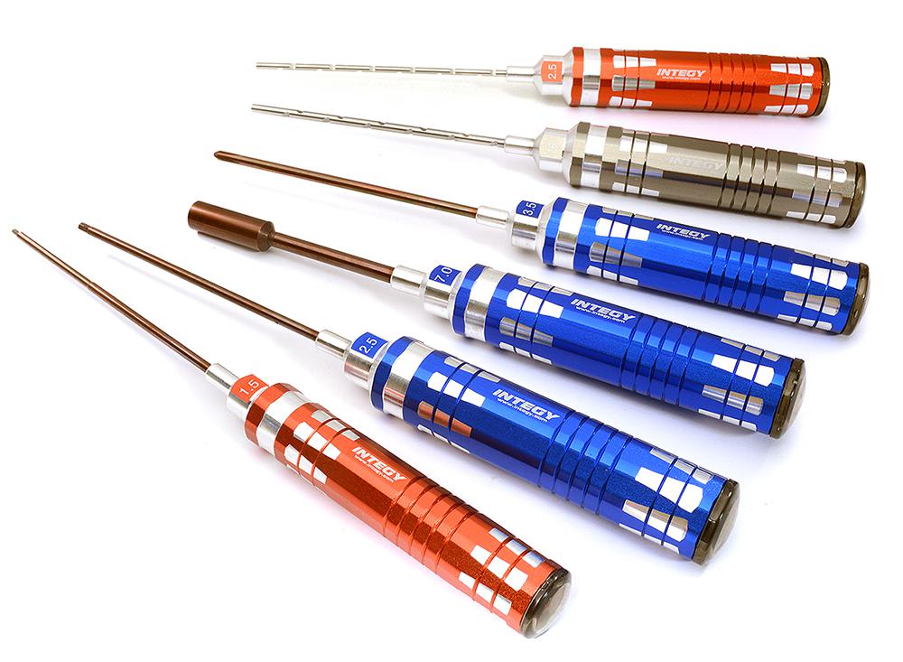 C28335COLOR Race Edition Combo Size 6pcs Competition Tool Set for 1/10 Stampede & Slash 2WD - Image 1