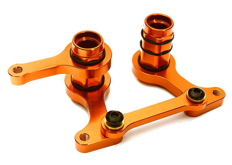 C28342ORANGE Steering Bellcrank Set for Traxxas 1/10 Bandit, Slash 2WD & F-150 Raptor 3743 - Image 1