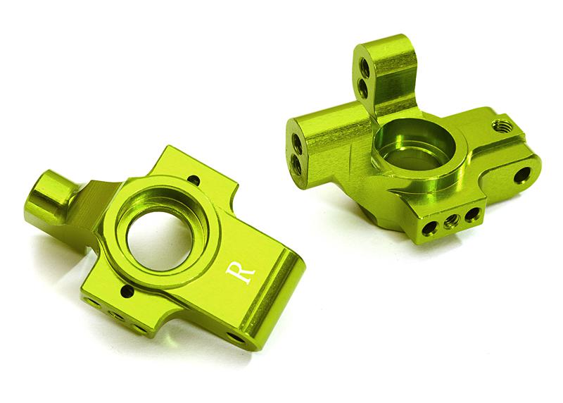 C28349GREEN Billet Machined Rear Hub Carriers for Traxxas 1/10 4-Tec 2.0 - Image 1