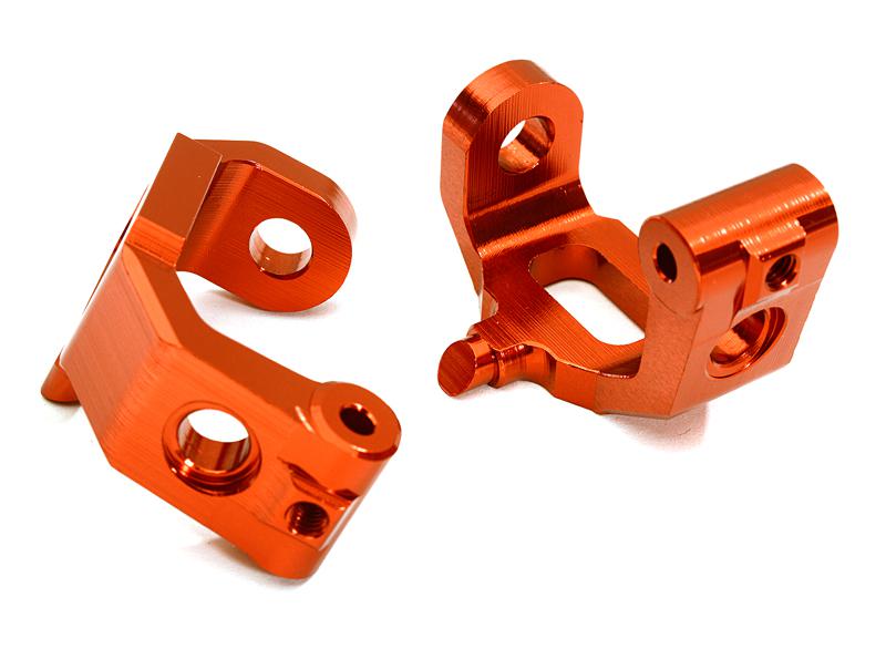 C28350RED Billet Machined Caster Blocks for Traxxas 1/10 4-Tec 2.0 - Image 1