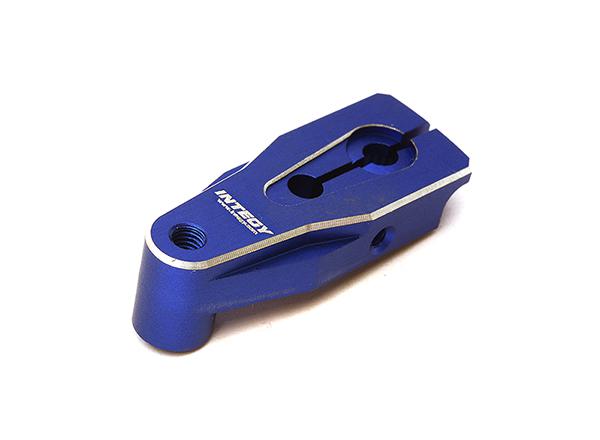 C28400BLUE Alloy Machined Fixed length Steering Servo Horn 25T for Traxxas TRX-4 (r=22mm) - Image 1