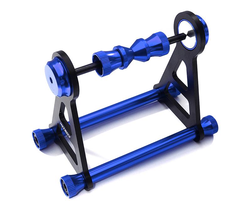 C28558BLUE Magnetic Type Tire Balancer for RC (5mm Shaft Size, Tire 148mm O.D. Max) - Image 1