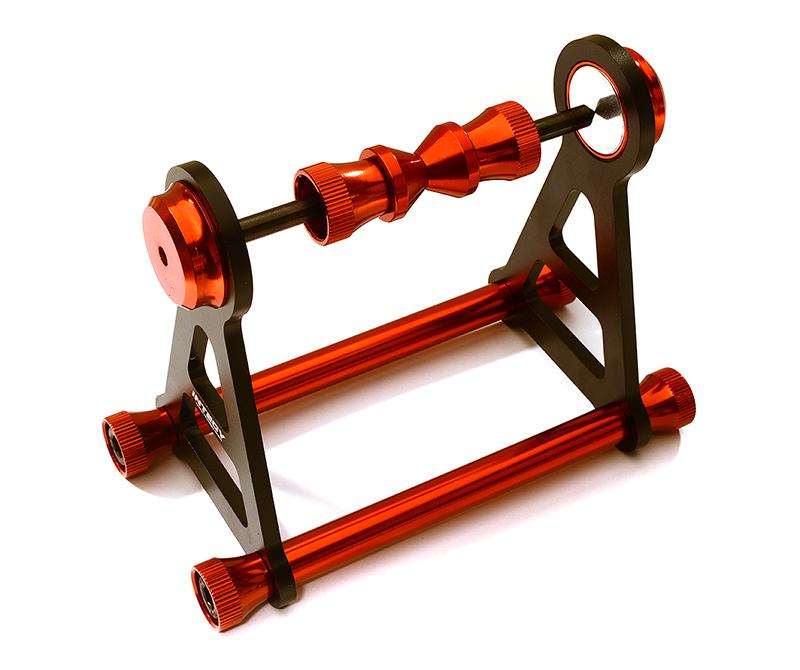 C28558RED Magnetic Type Tire Balancer for RC (5mm Shaft Size, Tire 148mm O.D. Max) - Image 1