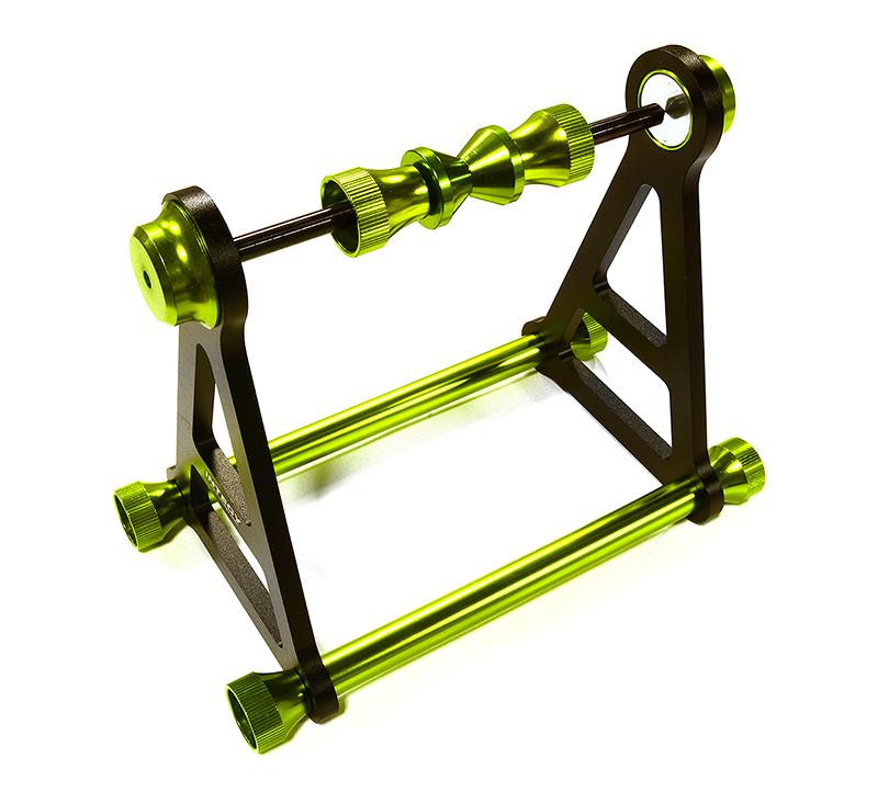 C28559GREEN Magnetic Type Tire Balancer for RC (6mm Shaft Size, Tire 230mm O.D. Max) - Image 1