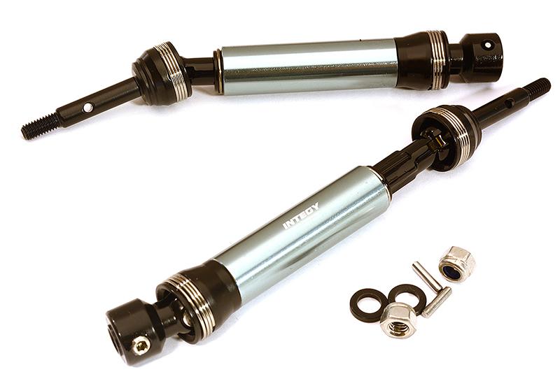 C28583GUN XHDv2 Steel Rear Universal Drive Shafts for 1/10 Slash 4X4 & Stampede 4X4 6852X - Image 1