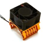 36mm Motor Heatsink+40x40mm Cooling Fan 17k rpm for Most 1/10 On-Road & Off-Road