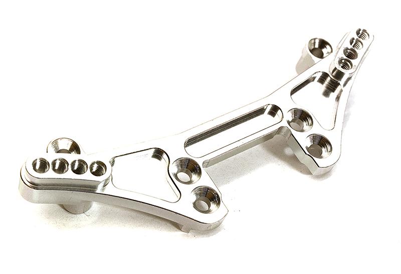 C28612SILVER Billet Machined Rear Shock Tower for Tamiya 1/10 TA07 PRO - Image 1