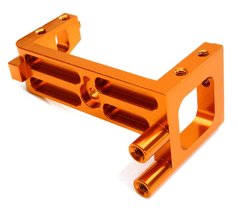 C28617ORANGE Billet Machined Servo Mount for Tamiya 1/10 TA07 PRO - Image 1