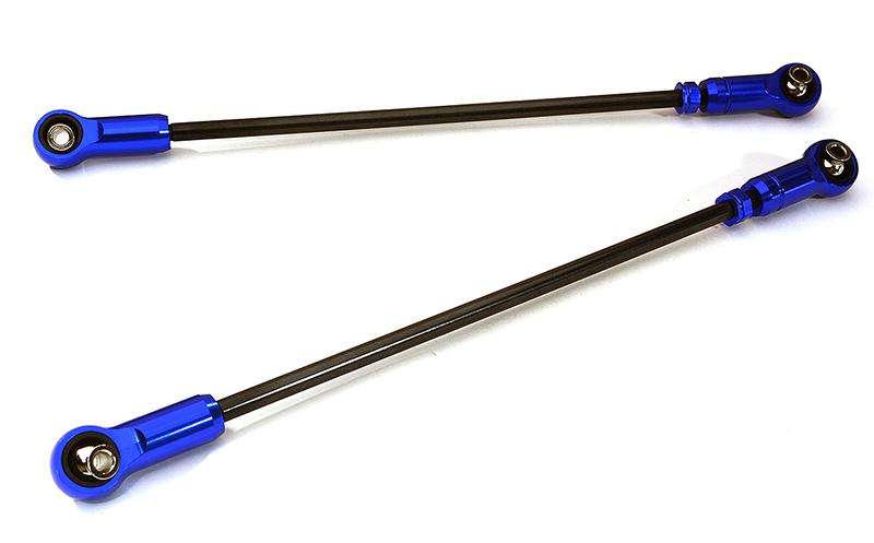 C28620BLUE Alloy Rear Upper Adjustable Suspension Links for 1/7 Unlimited Desert Racer 8542 - Image 1