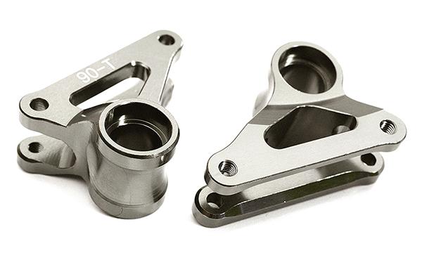 C28627GREY Billet Machined Alloy 90T PRO2 Rear Rocker Arms for 1/10 E-Revo 2.0 5358 - Image 1