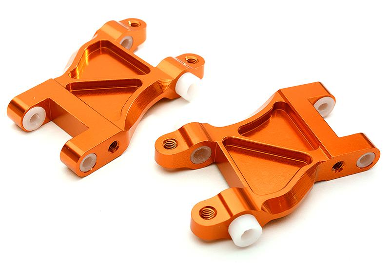 C28638ORANGE Billet Machined Alloy Rear Suspension Arms for Tamiya 1/10 M-07 - Image 1