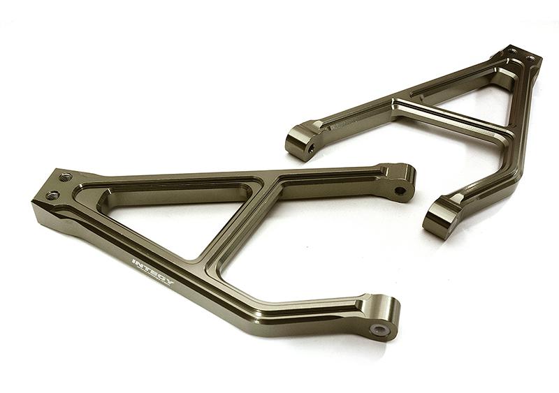 C28682GREY Billet Machined Rear Upper Suspension Arms for Traxxas 1/10 E-Revo 2.0 8633 8634 - Image 1