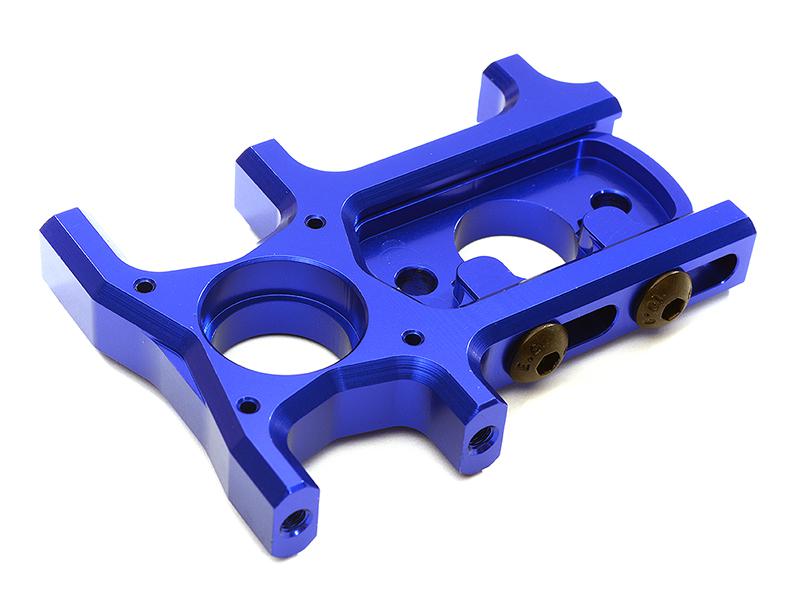 C28693BLUE Billet Machined Alloy Motor Mount for Arrma 1/8 Kraton 6S BLX (AR310446) - Image 1