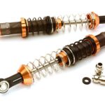 100mm Billet Machined Alloy Shocks for 1/10 Scale Crawler Off-Road Truck